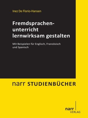 cover image of Fremdsprachenunterricht lernwirksam gestalten